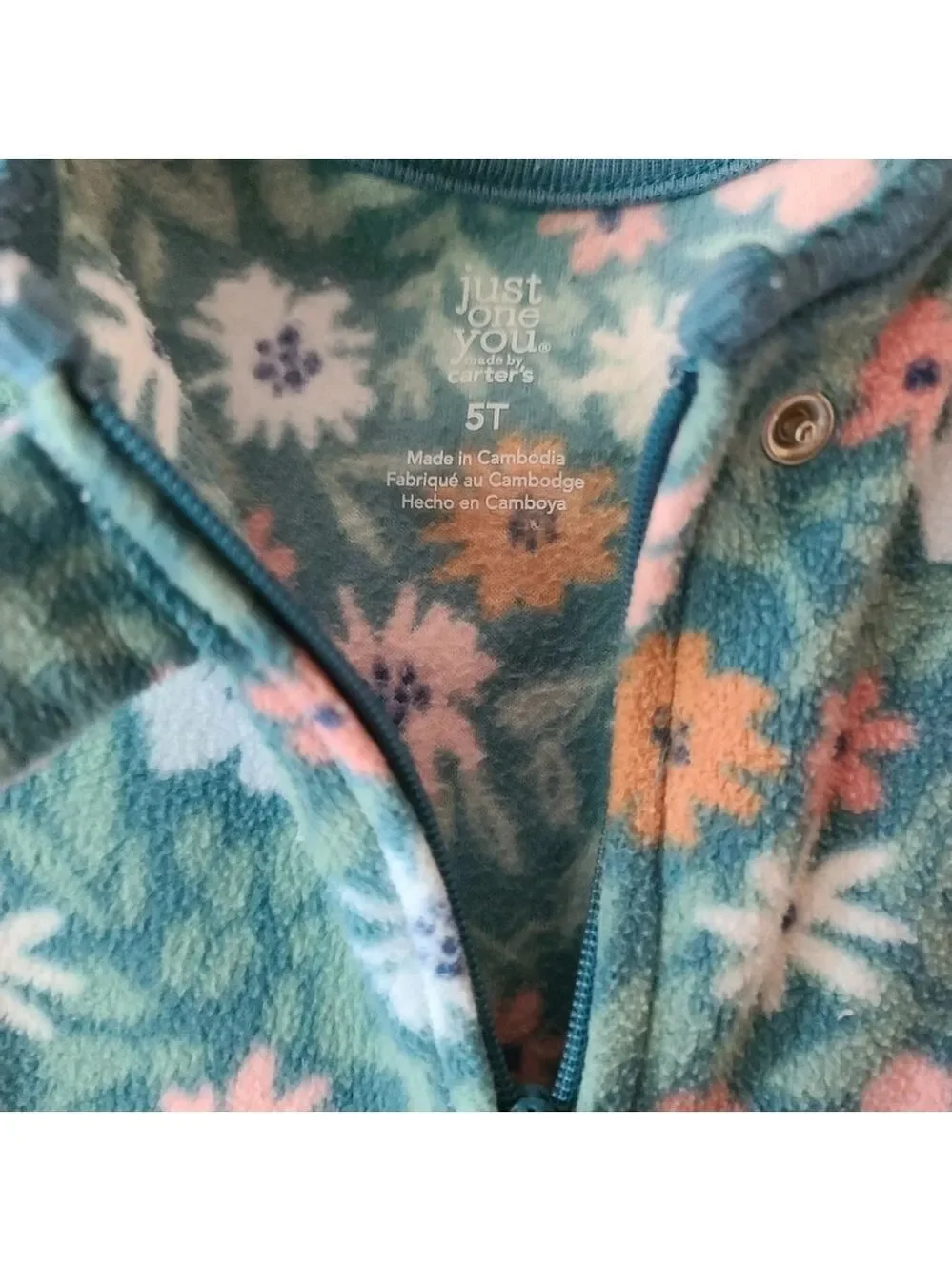 Carter's 5T Footed Pajamas NWOT